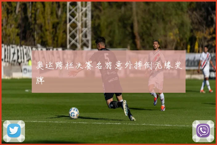 奥运跨栏决赛名将意外摔倒无缘奖牌