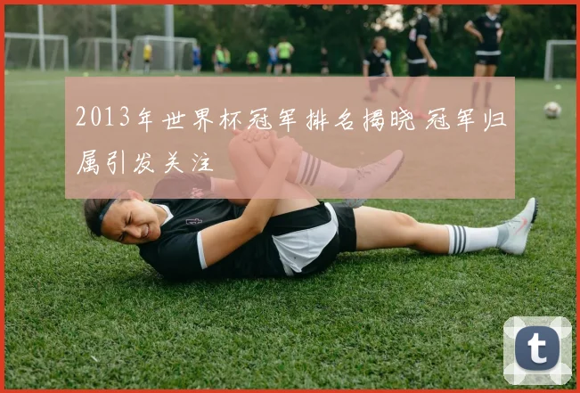 2013年世界杯冠军排名揭晓 冠军归属引发关注